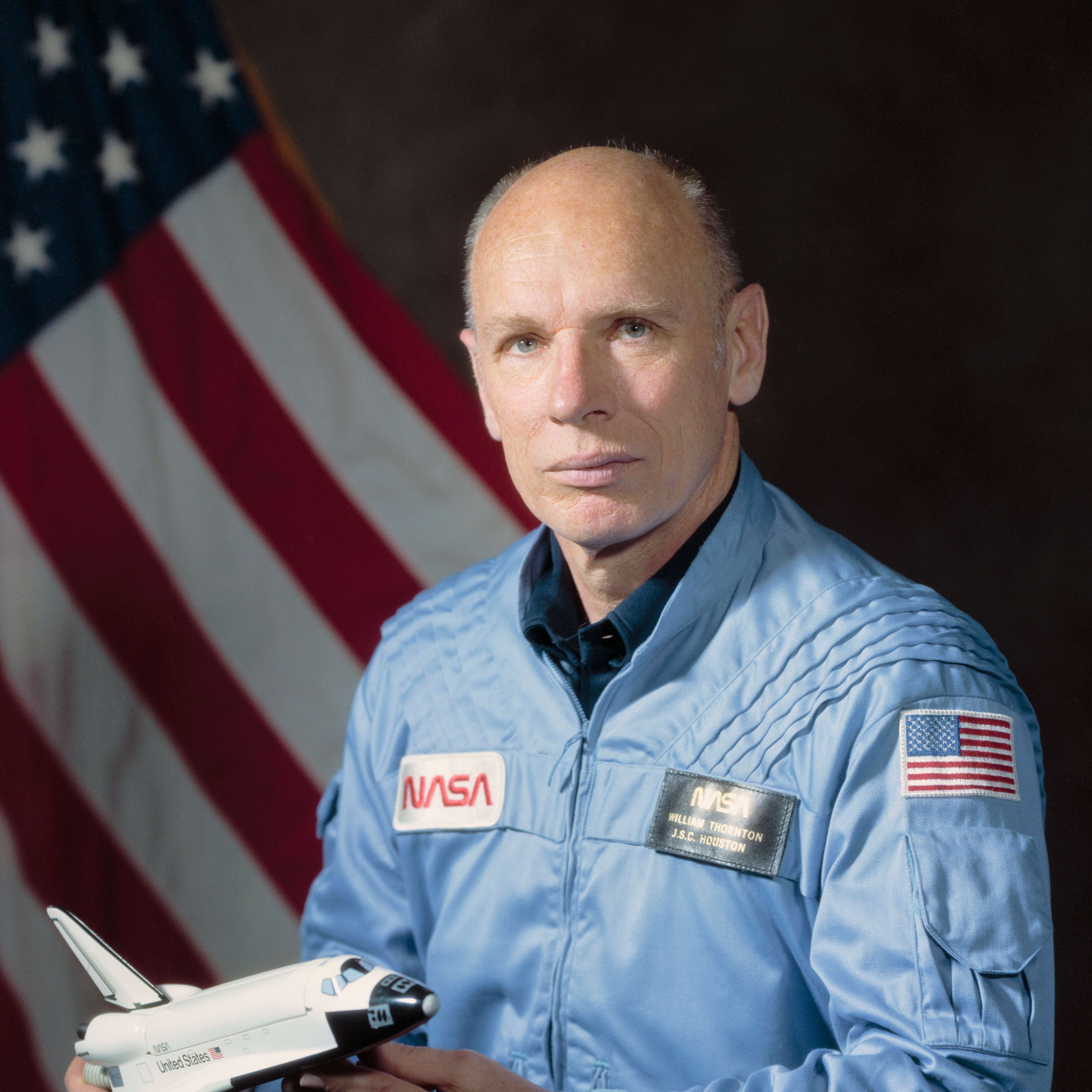 Space Shuttle Mission Specialist William Thornton